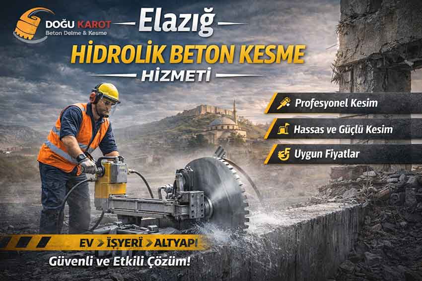 elazığ-Hidrolik-Beton-Kesme